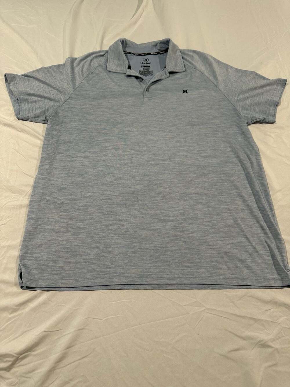 Hurley H2O-DRI Outback Performance Raglan Polo Shirt - Picture 1 of 4